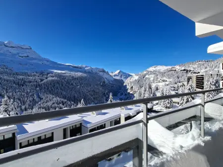 Appartement lumineux 4 pièces à Flaine, 8 personnes, terrasse, accès spa - Photo 12