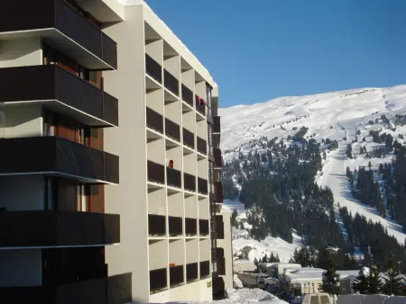 Studio lumineux au centre de Flaine avec balcon, équipé pour 4 personnes - Photo 10