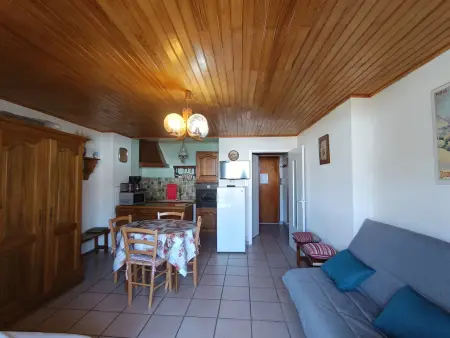 Studio au cœur de Montgenèvre, balcon sud, parking inclus, animaux acceptés - Photo 8