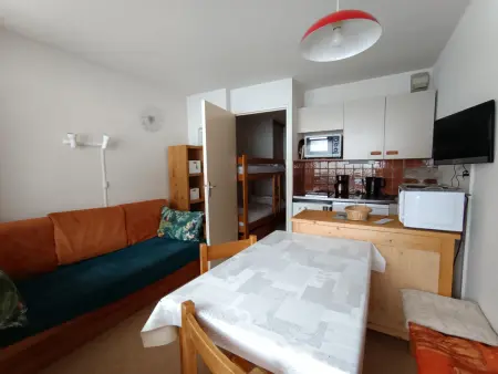 Appartement 4 pers non rénové - Vue sur pistes, animaux admis - Photo 1
