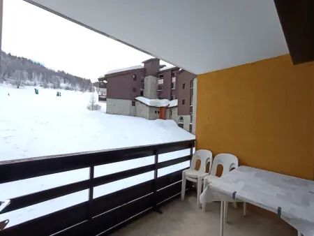 Appartement 4 pers non rénové - Vue sur pistes, animaux admis - Photo 10