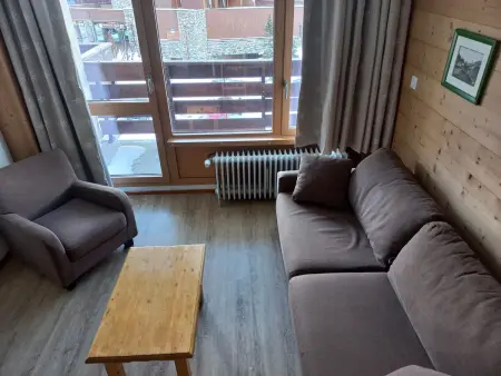 Studio avec balcon et wifi à 500m des pistes, Appartement 4 personnes à Tignes - Photo 5