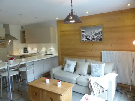 Appartement cosy 2 pièces, 4 pers, centre de La Clusaz, proche pistes, balcon et wifi - Photo 10