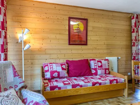 Appartement cosy, proche pistes et centre, 3 pièces, 6 pers, cheminée, balcon, parking - Photo 11
