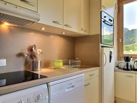 Duplex 4 pièces, 8 personnes, balcon sud, au pied des pistes - Photo 3