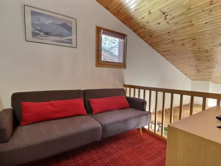 Duplex 4 pièces, 8 personnes, balcon sud, au pied des pistes - Photo 7