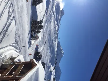 Duplex 4 pièces, 8 personnes, balcon sud, au pied des pistes - Photo 12
