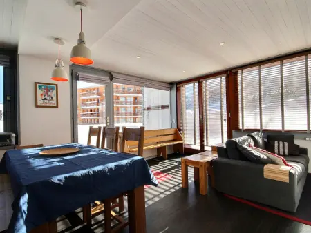Appartement rénové 6 pers au pied des pistes, Appartement 6 personnes à La Plagne - Photo 1