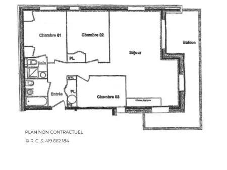 Bel appartement 4 pièces avec balcon, skis aux pieds, Le Bettex - Photo 9
