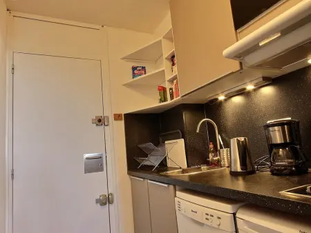 Studio cabine rénové, vue sur Mont-Blanc, Appartement 4 personnes à Plagne Aime 2000 - Photo 3