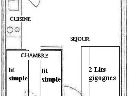 Appartement rénové 4 pers, balcon, Plagne Soleil - Photo 3