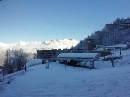 Studio pour 3 pers. aux Arcs 1600, ski aux pieds, proche commerces, avec WiFi - Photo 2
