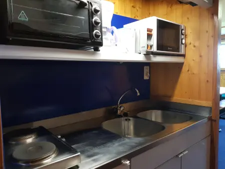 Studio pour 3 pers. aux Arcs 1600, ski aux pieds, proche commerces, avec WiFi - Photo 5
