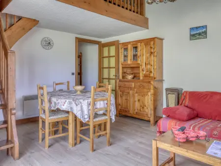 Appartement cosy avec mezzanine, parking, 4 pers., proche télécabine à Megève - Photo 2