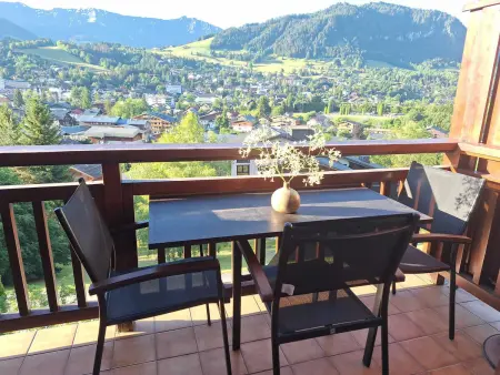 Appartement 1 chambre et mezzanine à Megève avec balcon et animaux admis - Photo 5