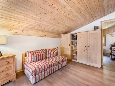 Appartement 1 chambre et mezzanine à Megève avec balcon et animaux admis - Photo 7