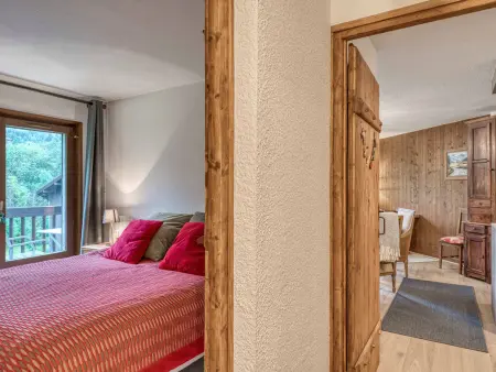 Appartement 2 Chambres Megève, Balcon Sud, Parking, Wifi - Photo 8