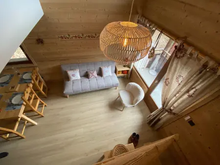 Duplex rénové avec balcon et garage à La Clusaz - Photo 1