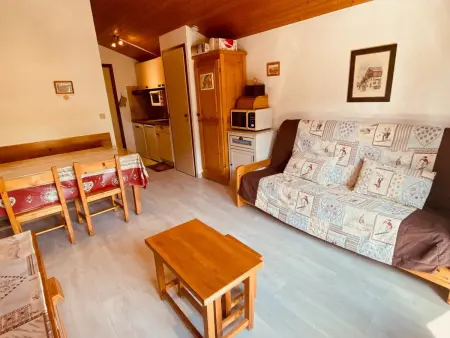 Studio 4 couchages avec garage proche pistes, Appartement 5 personnes à La Clusaz - Photo 3