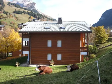 Charmant studio avec balcon et parking couvert, proche télémix et pistes, à La Clusaz - Photo 12