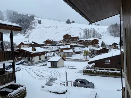 Studio cosy rénové au centre de La Clusaz, balcon, parking privé, proche commerces et pistes - Photo 8