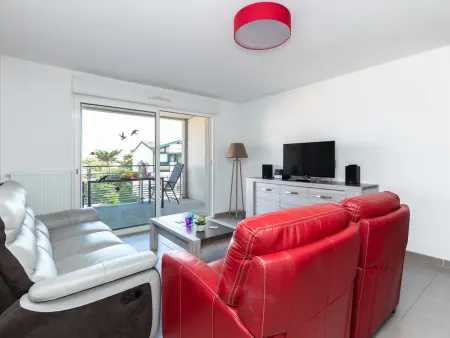 Superbe appartement neuf à deux pas de la plage avec balcon et parking privé à Capbreton - Photo 2