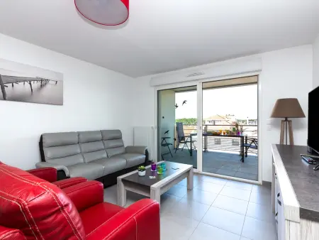 Superbe appartement neuf à deux pas de la plage avec balcon et parking privé à Capbreton - Photo 3