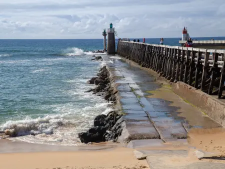 Superbe appartement neuf à deux pas de la plage avec balcon et parking privé à Capbreton - Photo 16