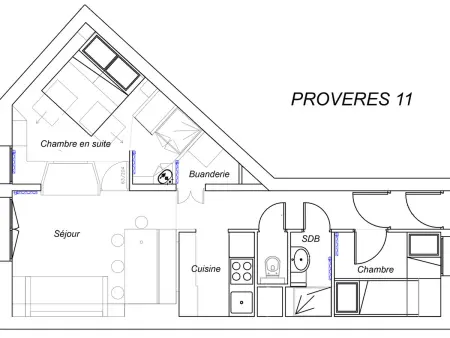 Appartement 3 Pièces sur les Pistes, Idéal Famille - Photo 13