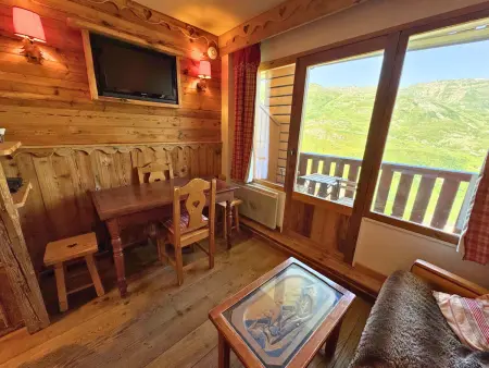 Studio avec lit clos savoyard et coin montagne au pied des pistes - Photo 1