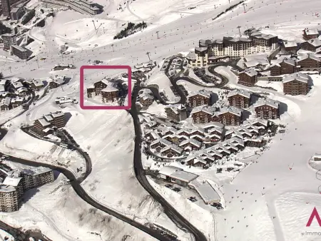 Studio avec lit clos savoyard et coin montagne au pied des pistes - Photo 13