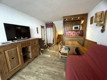 Charmant studio duplex 4 pers à Les Menuires, animaux admis - Photo 1