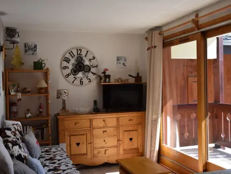 Appartement chaleureux avec grand balcon sud, 6 pers, au centre de Pralognan - Photo 1