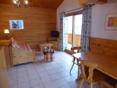 Dernier étage chalet, 3 pièces, 6 pers, proche pistes - Photo 2