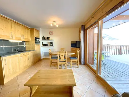 Appartement de charme pour 4 avec terrasse, parking et WiFi - St Martin de Belleville - Photo 1