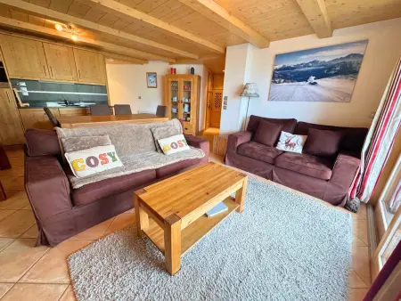 Bel Appartement 6 Pers. Ski aux Pieds, 1ère Ét. Terrasse 83m², Parking, Wifi, St Martin de Belleville - Photo 1