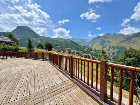 Bel Appartement 6 Pers. Ski aux Pieds, 1ère Ét. Terrasse 83m², Parking, Wifi, St Martin de Belleville - Photo 12