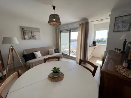 Ploemeur Lomener T2 Balcon Vue Mer, Appartement 3 personnes à Ploemeur - Photo 8