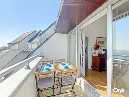 Duplex 5 pièces avec balcon à 30m de la plage - 7 couchages, acceptant animaux, wifi et parking - Photo 8
