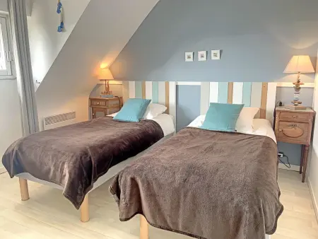 Duplex 5 pièces avec balcon à 30m de la plage - 7 couchages, acceptant animaux, wifi et parking - Photo 13