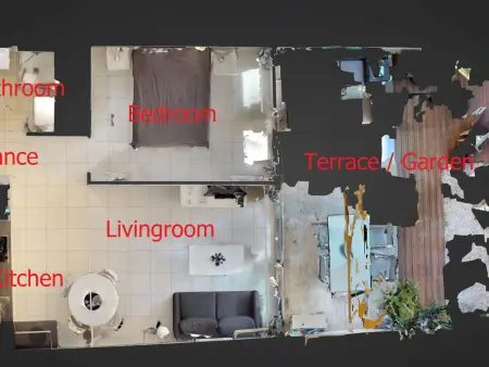Appartement moderne 2P avec terrasse à Menton, Appartement 4 personnes à Menton - Photo 11