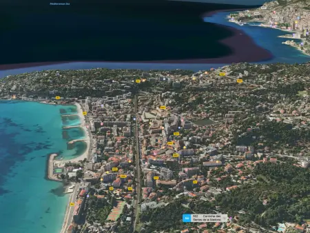 Charmant studio rénové avec terrasse, climatisation et WiFi gratuit - Photo 13