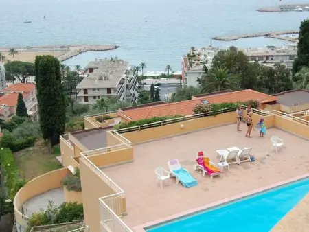 Petit 3P avec terrasse, piscine et garage, Appartement 5 personnes à Menton - Photo 15