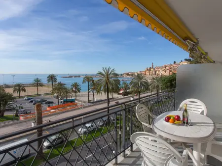 Studio climatisé à Menton, face mer, Appartement 3 personnes à Menton - Photo 8