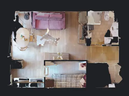 Studio rénové au calme avec alcôve, Appartement 3 personnes à Menton - Photo 9