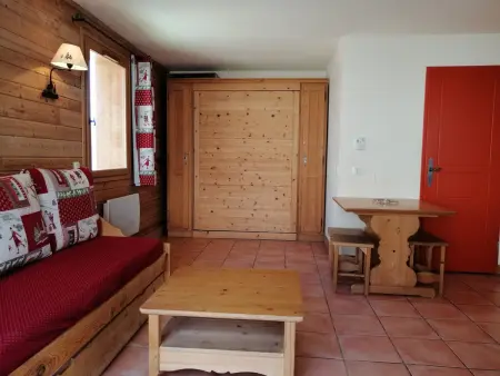Grand studio montagne 4 personnes avec balcon à Pra Loup - Photo 2