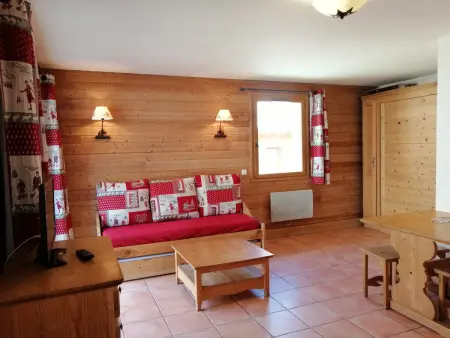 Grand studio montagne 4 personnes avec balcon à Pra Loup - Photo 4