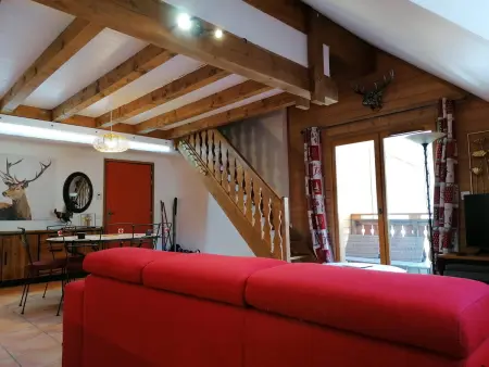 Beau duplex 65m², 6p, balcon, parking, WiFi, Appartement 4 personnes à Pra Loup - Photo 8