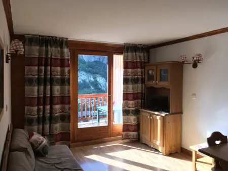 2 pièces 3* sud, 4 pers, balcon, parking privé - Photo 1