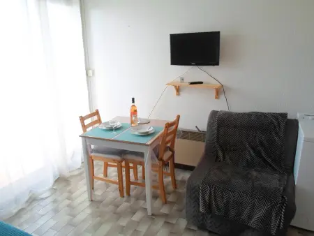 Studio proche Thermes Balaruc, Climatisé, Animaux admis - Photo 4